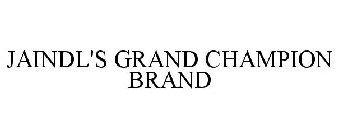 JAINDL'S GRAND CHAMPION BRAND