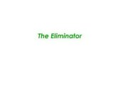 THE ELIMINATOR
