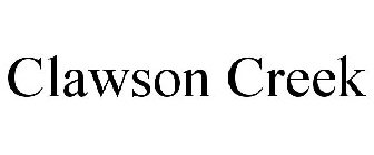 CLAWSON CREEK