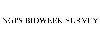 NGI'S BIDWEEK SURVEY