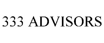 333 ADVISORS