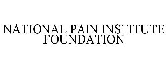 NATIONAL PAIN INSTITUTE FOUNDATION