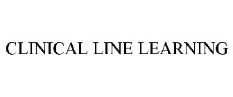 CLINICAL LINE LEARNING