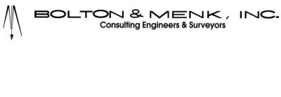 BOLTON & MENK, INC. CONSULTING ENGINEERS & SURVEYORS