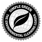 SIMPLE GREEN THE ENVIRONMENTAL CLEANING LEADER