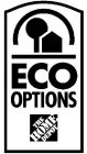 ECO OPTIONS THE HOME DEPOT