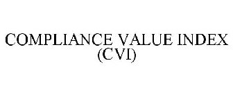 COMPLIANCE VALUE INDEX (CVI)