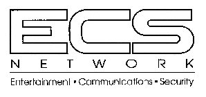 ECS NETWORK ENTERTAINMENT · COMMUNICATIONS · SECURITY