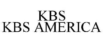 KBS KBS AMERICA