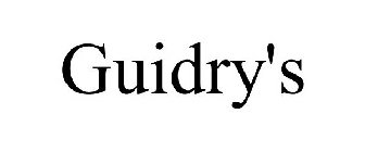 GUIDRY'S