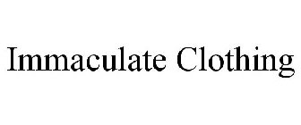 IMMACULATE CLOTHING