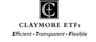 C CLAYMORE ETFS EFFICIENT · TRANSPARENT · FLEXIBLE