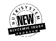 NUTRISYSTEM NEW GLYCEMIC INDEX PROGRAM