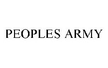 PEOPLES ARMY