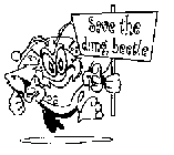 SAVE THE DUNG BEETLE