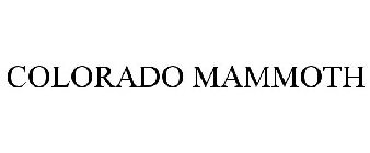 COLORADO MAMMOTH