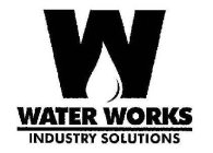 W WATER WORKS INDUSTRY SOLUTIONS