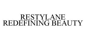 RESTYLANE REDEFINING BEAUTY
