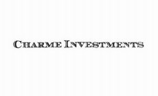 CHARME INVESTMENTS