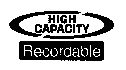 HIGH CAPACITY RECORDABLE