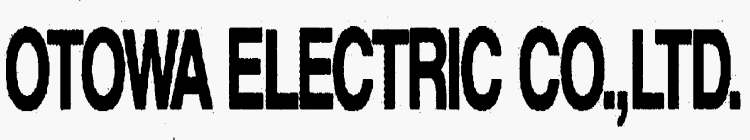 OTOWA ELECTRIC CO.,LTD.