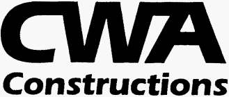 CWA CONSTRUCTIONS