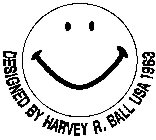 DESIGNED BY HARVEY R.  BALL USA 1963