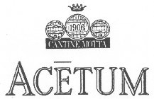 ACETUM 1906 CANTINE MOTTA ACETUM