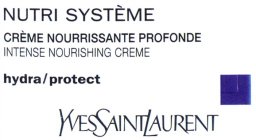 NUTRI SYSTÈME CRÈME NOURRISSANTE PROFONDE INTENSE NOURISHING CREME HYDRA/PROTECT YVESSAINTLAURENT