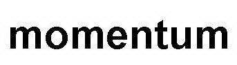 MOMENTUM