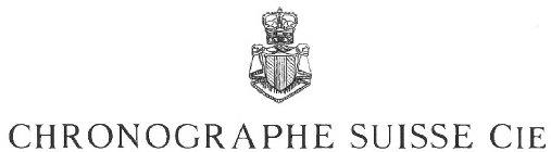 CHRONOGRAPHE SUISSE CIE