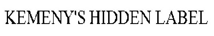 KEMENY'S HIDDEN LABEL