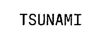 TSUNAMI