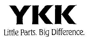 YKK LITTLE PARTS. BIG DIFFERENCE.