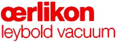 OERLIKON LEYBOLD VACUUM