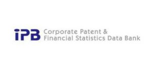 IPB CORPORATE PATENT & FINANCIAL STATISTICS DATA BANK