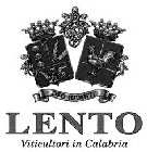 LENTO VITICULTORI IN CALABRIA