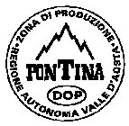 FONTINA DOP ZONA DI PRODUZIONE · REGIONE AUTONOMA VALLE D'AOSTA ·