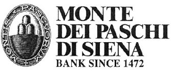 MONTE DEI PASCHI DI SIENA BANK SINCE 1472