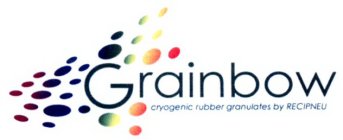GRAINBOW CRYOGENIC RUBBER GRANULATES BY RECIPNEU
