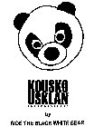 KOUSKO USKLAN INTERNATIONAL BY MOE THE BLACK WHITE BEAR
