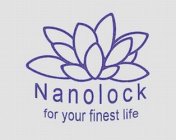 NANOLOCK FOR YOUR FINEST LIFE