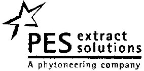PES EXTRACT SOLUTIONS A PHYTONEERING COMPANY