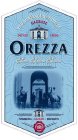 OREZZA EAU MINÉRALE NATURELLE GAZEUSE DEPUIS 1856 SOURCE SORGENTE SOTTANA SOURCE SORGENTE SOTTANA GAZEUSA SPARKLING FRIZZANTE GAZEUSE