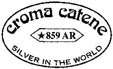 CROMA CATENE 859 AR SILVER IN THE WORLD