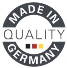 QUALITY MADE IN GERMANY