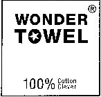 WONDER TOWEL 100% COTTON CLEVER