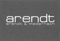 ARENDT ARENDT & MEDERNACH