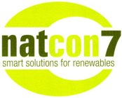 NATCON7 SMART SOLUTIONS FOR RENEWABLES