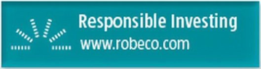 RESPONSIBLE INVESTING WWW.ROBECO.COM